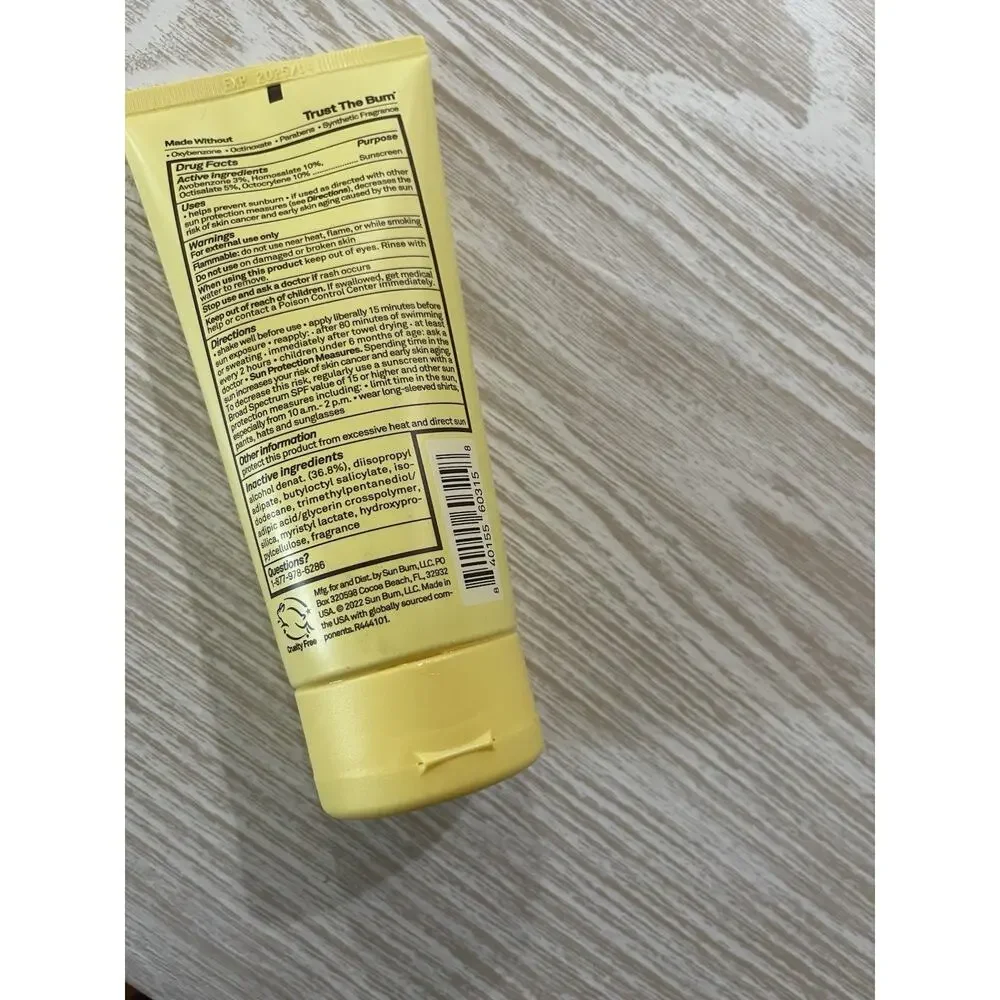 NEW SEALED SUN BUM KIDS CLEAR SUNSCREEN‎ LOTION SPF50 6oz Water Resistant 80 Min